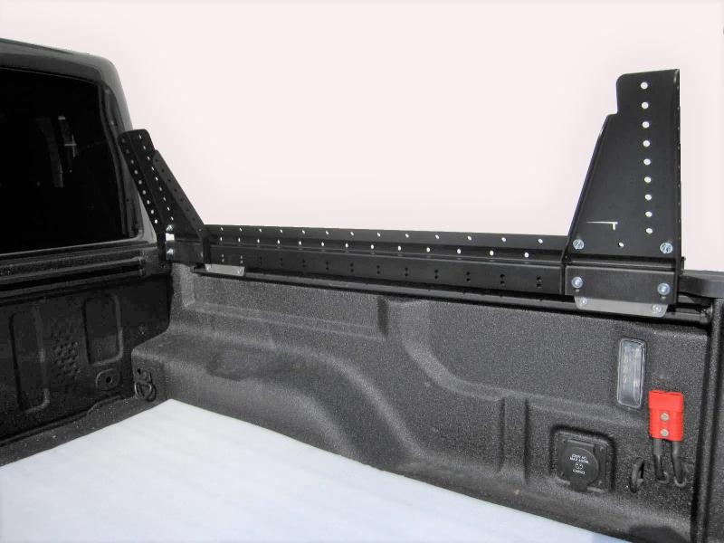 Preview: Muli-Rack System "hoch" Jeep Gladiator JT inkl. 2 Rhino Rack Sportz Querträger